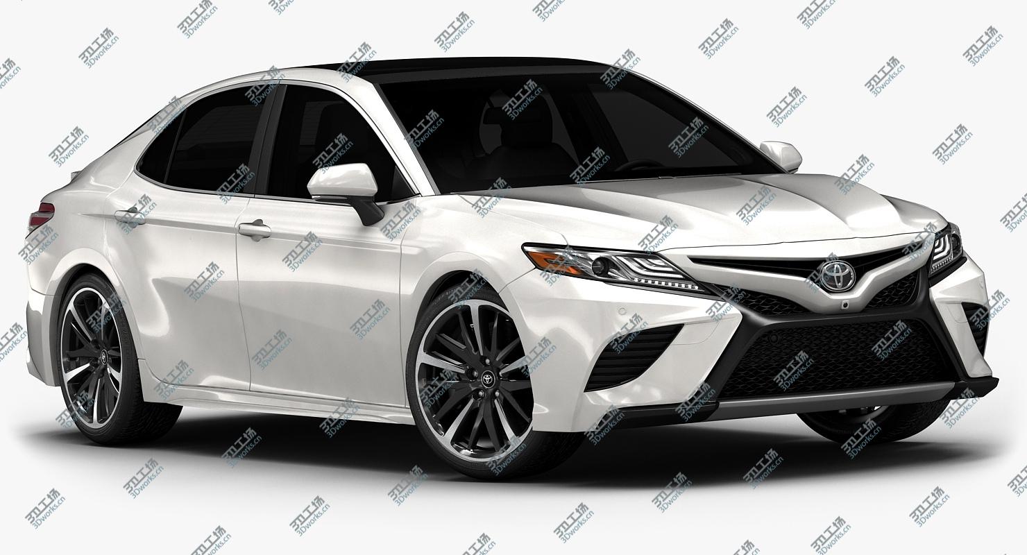 images/goods_img/2021040233/2018 Toyota Camry (Low Interior) 3D model/2.jpg